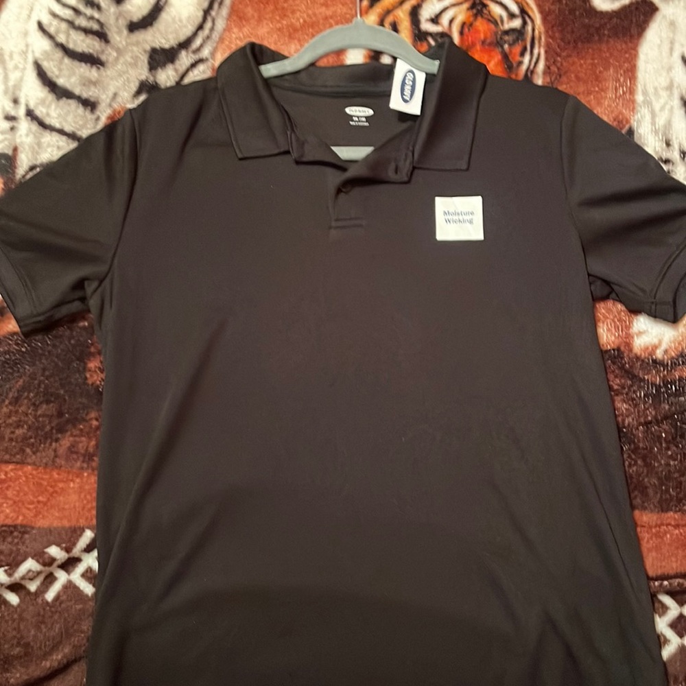 Black Old Navy Polo